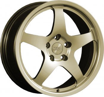 Кованый диск Slik classik R17x7.5 Золотой (G) 7.5x17 Лада Веста Кросс SW 2181 универсал дорестайлинг (2017-2023) 4x100.0xDIA60.1xET43.0