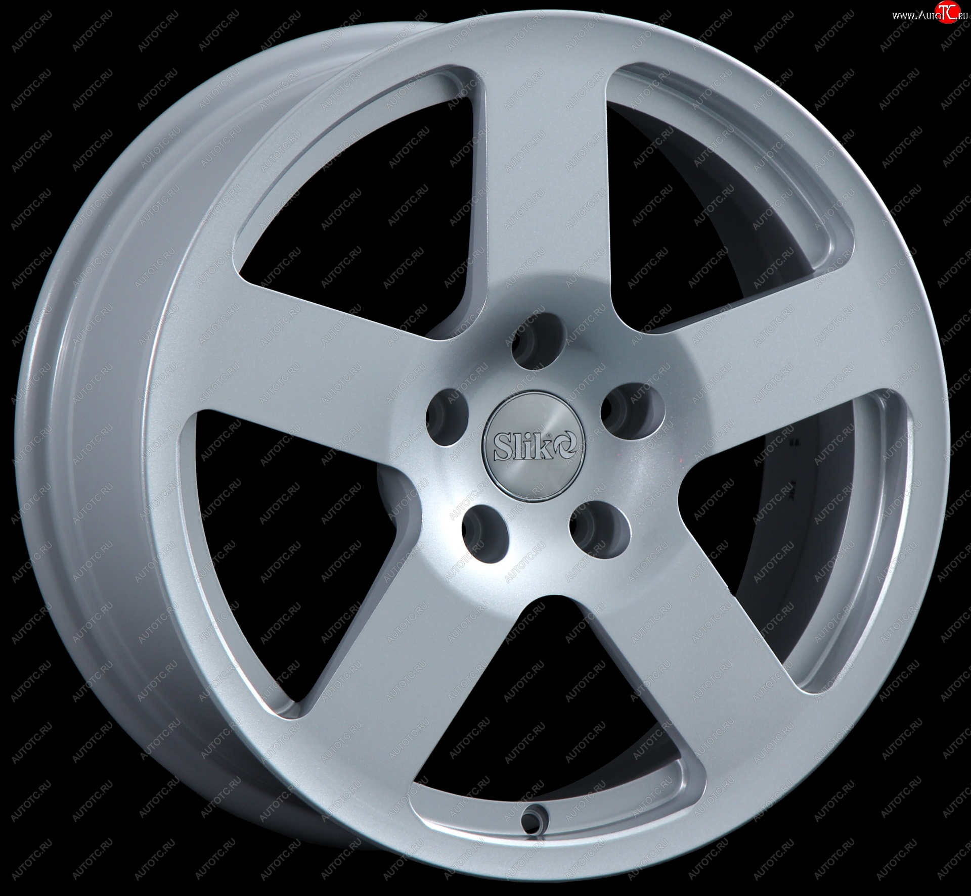 14 399 р. Кованый диск Slik classik R17x7.5 Серебристый светлый (S16) 7.5x17 CITROEN DS5 PF2 хэтчбэк (2011-2015) 4x108.0xDIA65.1xET32.0 (Цвет: S16)