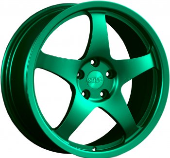 Кованый диск Slik Classic L-806 8.0x18  (Candy изумрудно-зеленый (Candy Green))