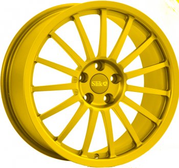 Кованый диск Slik Classic L-808 8.5x18  (Candy ярко-желтый (Candy YELLOW))