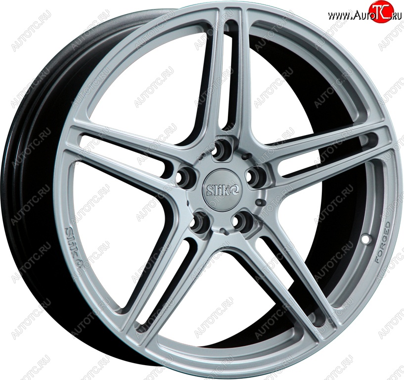 33 199 р. Кованый диск Slik PREMIUM L-824 8.0x18 Lexus RX270 AL10 дорестайлинг (2010-2012) 5x114.3xDIA60.1xET35.0 (Серебристый темный (S25))