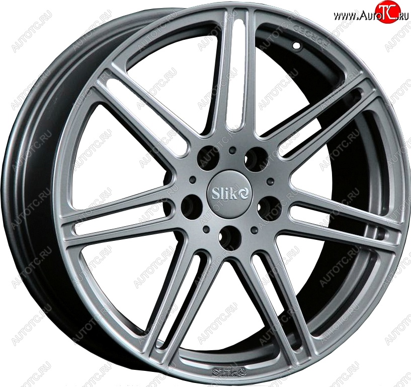 33 199 р. Кованый диск Slik PREMIUM L-828 8.0x18 Lexus RX270 AL10 дорестайлинг (2010-2012) 5x114.3xDIA60.1xET35.0 (Серебристый темный (S25))