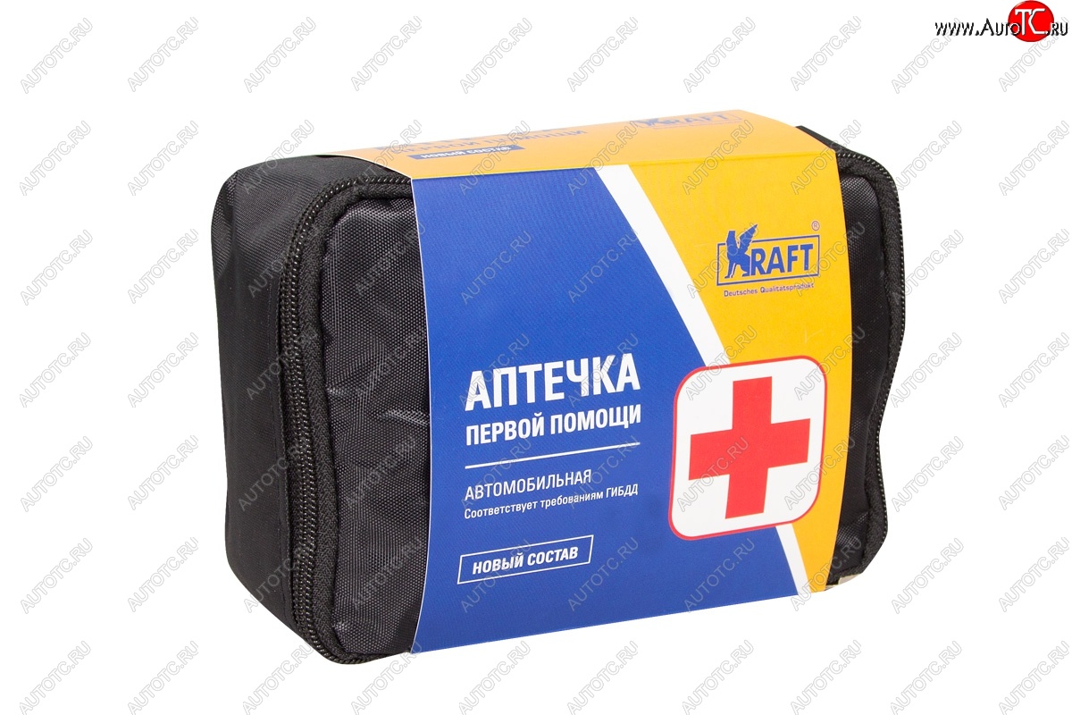 399 р. Аптечка первой помощи KRAFT (сумка) KIA Optima 2 MG седан (2005-2010)  с доставкой в г. Белгород