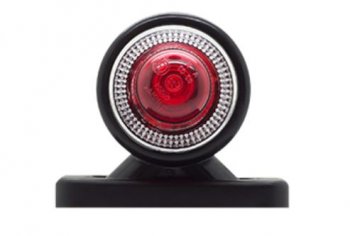 479 р. Фонарь габаритный и контурный Евросвет ГФ ГФ 3.1 LED2 NAVECO C300 (2013-2025) (12В, Черное кольцо)  с доставкой в г. Белгород. Увеличить фотографию 2