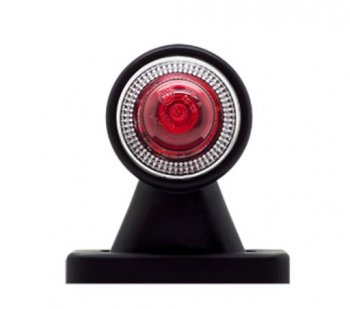 479 р. Фонарь габаритный и контурный Евросвет ГФ 3.2 LED2 NAVECO C300 (2013-2025) (12В, Черное кольцо)  с доставкой в г. Белгород. Увеличить фотографию 2