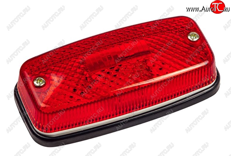 284 р. Фонарь контурный Евросвет ЕС 04.К (LED, красный с кронштейном) NAVECO C300 (2013-2025) (12В)  с доставкой в г. Белгород