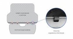 1 389 р. Универсальный погрузочный коврик Element в багажник автомобиля Jeep Compass MP дорестайлинг (2016-2022)  с доставкой в г. Белгород. Увеличить фотографию 4