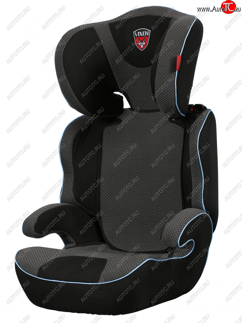 4 699 р. Детское автокресло VIXEN Лазурит 2/3 (3-12 лет, 15-36 кг) INFINITI Q60 CKV36 купе (2013-2016) (Цвет: серый)  с доставкой в г. Белгород