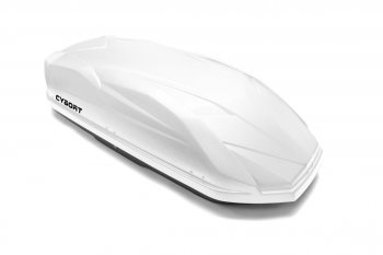 Багажный бокс CYBORT CarNet (460 л/206x86x40 см, двухсторонний, быстросъемные крепления краб) на крышу Solaris HC (2024-2025)