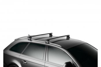 15 449 р. Поперечные дуги рейлингов THULE WingBar (длина дуг 127 см) Dodge Caravan (1996-2000) (цвет: черный)  с доставкой в г. Белгород. Увеличить фотографию 5