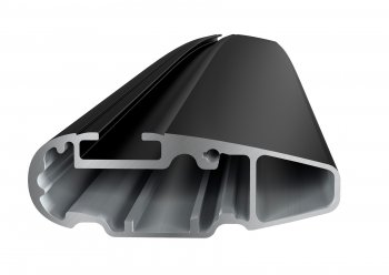 15 449 р. Поперечные дуги рейлингов THULE WingBar (длина дуг 127 см) Dodge Caravan (1996-2000) (цвет: черный)  с доставкой в г. Белгород. Увеличить фотографию 4