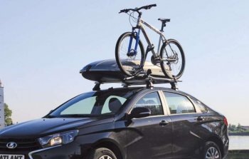 5 599 р. Велокрепление на крышу Roof Rider SSANGYONG Korando 3 дорестайлинг (2010-2025)  с доставкой в г. Белгород. Увеличить фотографию 2