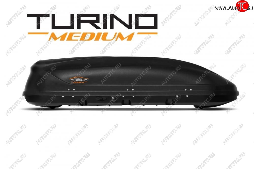 19 999 р. Автобокс PT GROUP (460л., 191х79х46 см, одностороннее открывание) Turino Medium черный Lexus RX330 XU30 (2003-2006) (Черный)  с доставкой в г. Белгород