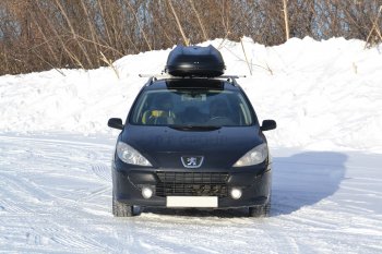 24 499 р. Автобокс PT GROUP (510л., 210х45х81, двустороннее открывание) Turino Sport черный Lexus RX330 XU30 (2003-2006) (Черный)  с доставкой в г. Белгород. Увеличить фотографию 3