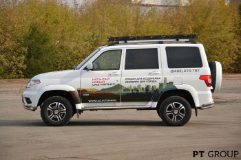 14 699 р. Универсальный багажник-корзина трехсекционный (2100х1100 мм, под поперечины) Petroil Tuning SOUEAST DX8S (2022-2025)  с доставкой в г. Белгород. Увеличить фотографию 2