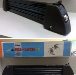 2 349 р. Крепление для 3 комплектов лыж или 2 сноубордов Amos Ski Lock 3 Audi A8 D4 дорестайлинг, седан (2009-2013) (Цвет: серебристый)  с доставкой в г. Белгород. Увеличить фотографию 9