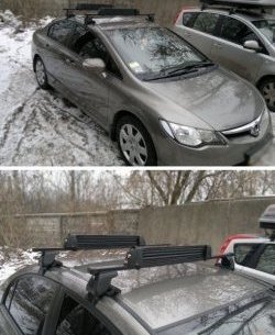 2 449 р. Крепление 5 комплектов лыж или 4 сноубордов Amos Ski Lock 5 SSANGYONG Korando 2 (1996-2006)  с доставкой в г. Белгород. Увеличить фотографию 5