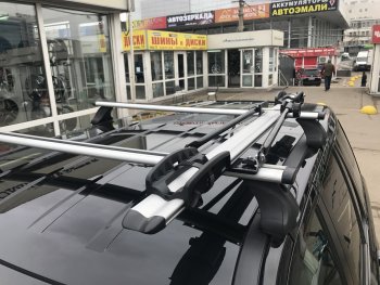 2 249 р. Крепление велосипеда на крышу Inter II (алюминий) SSANGYONG Rexton Y290 (2012-2017)  с доставкой в г. Белгород. Увеличить фотографию 2