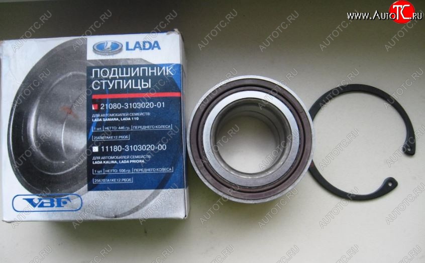 3 199 р. Подшипник передней ступицы LADA Лада Приора 2170 седан дорестайлинг (2007-2014)  с доставкой в г. Белгород