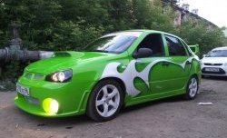 849 р. Пороги накладки AVR Лада Калина 1118 седан (2004-2013) (Неокрашенные)  с доставкой в г. Белгород. Увеличить фотографию 2