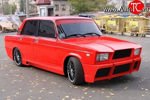 1 199 р. Пороги накладки Fayter Лада 2104 (1984-2012) (Неокрашенные)  с доставкой в г. Белгород