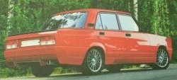1 199 р. Пороги накладки Fayter Лада 2104 (1984-2012) (Неокрашенные)  с доставкой в г. Белгород. Увеличить фотографию 2