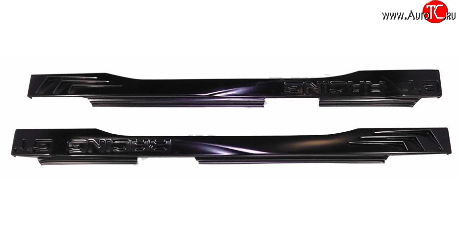 1 369 р. Пороги накладки Racing GT Лада 2104 (1984-2012) (Неокрашенные)  с доставкой в г. Белгород