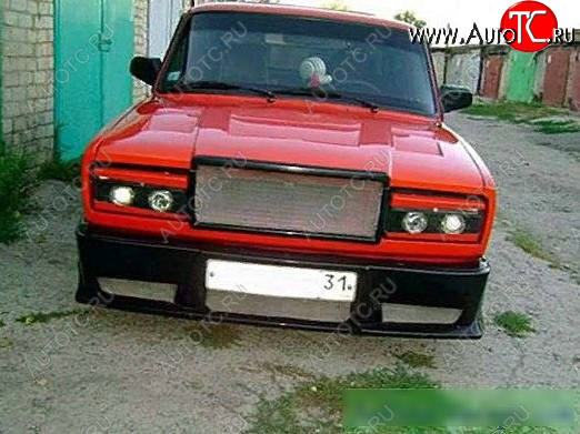 1 999 р. Передний бампер GT Лада 2105 (1979-2010) (Неокрашенный)  с доставкой в г. Белгород
