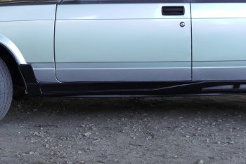 969 р. Пороги накладки Autodemic Полуарка с сеткой Лада 2104 (1984-2012) (Текстурная поверхность)  с доставкой в г. Белгород. Увеличить фотографию 6