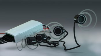 Парктроник Gamma GF 801 Лада Гранта 2190 седан  дорестайлинг (2011-2017) (Задний)