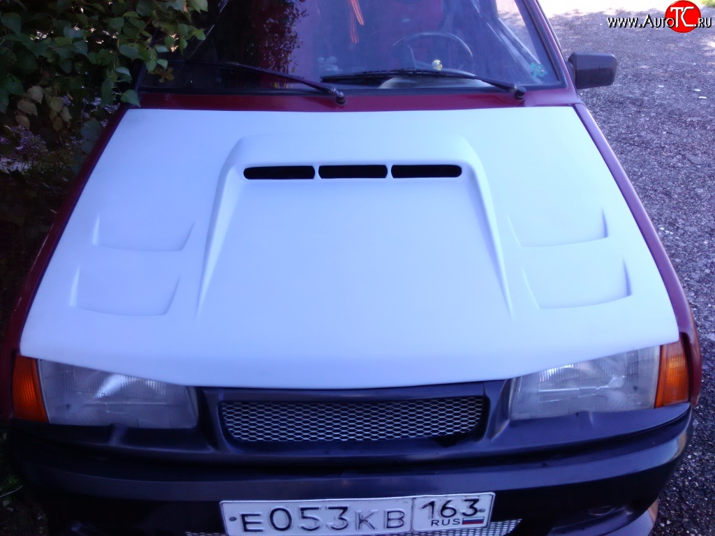6 199 р. Пластиковый капот Авторитет Лада 21099 (1990-2004) (Неокрашенный)  с доставкой в г. Белгород
