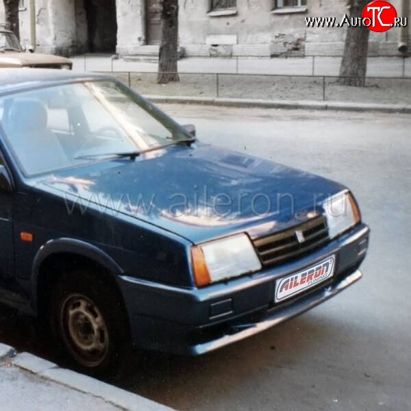 2 949 р. Передний бампер Карлота Лада 21099 (1990-2004) (Неокрашенный)  с доставкой в г. Белгород