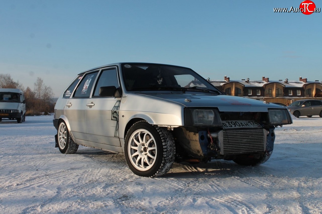 4 149 р. Облегчённые пластиковые передние крылья Sport Лада 2108 (1984-2003) (Неокрашенные)  с доставкой в г. Белгород