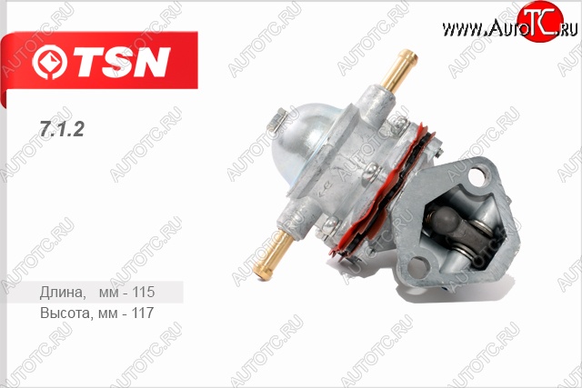 589 р. Бензонасос (карб.) TSN Лада 21099 (1990-2004)  с доставкой в г. Белгород