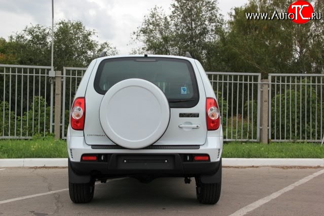 1 089 р. Чехол запасного колеса R16 Chevrolet V5 Chevrolet Niva 2123 дорестайлинг (2002-2008) (Неокрашенный)  с доставкой в г. Белгород