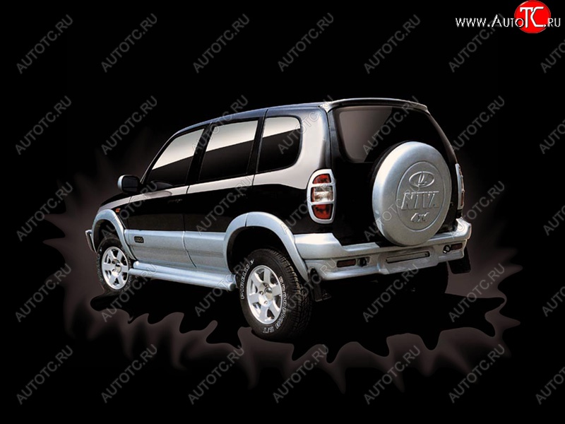 889 р. Спойлер Кураж Chevrolet Niva 2123 рестайлинг (2009-2020) (Неокрашенный)  с доставкой в г. Белгород