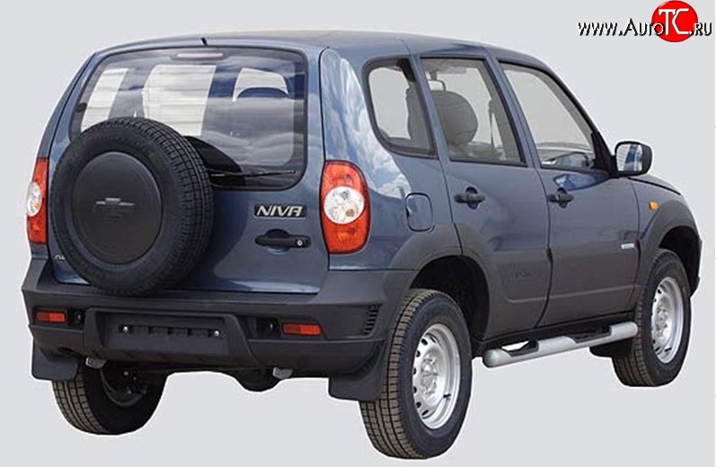 62 999 р. Защита порогов с проступью d76 мм Металл Дизайн Chevrolet Niva 2123 рестайлинг (2009-2020) (Сталь с покрытием (метал. торцы), Цвет серебристый)  с доставкой в г. Белгород