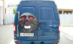 3 299 р. Чехол запасного колеса Трофей Снайпера Chevrolet Niva 2123 рестайлинг (2009-2020) (Неокрашенный)  с доставкой в г. Белгород. Увеличить фотографию 11
