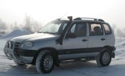 5 999 р. Пластиковый шноркель DM-Kit Лада 2123 (Нива Шевроле) дорестайлинг (2002-2008) (Неокрашенный)  с доставкой в г. Белгород. Увеличить фотографию 6