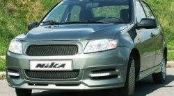 5 199 р. Передний бампер Nika-Sport Лада Гранта 1 2191 лифтбэк дорестайлинг  (2011-2013) (Неокрашенный)  с доставкой в г. Белгород. Увеличить фотографию 3
