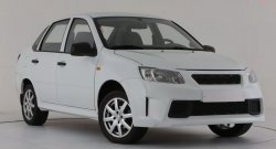 5 699 р. Передний бампер GTC 2 Лада Гранта 1 2191 лифтбэк дорестайлинг  (2011-2013) (Неокрашенный)  с доставкой в г. Белгород. Увеличить фотографию 3