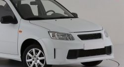 5 699 р. Передний бампер GTC 2 Лада Гранта 1 2191 лифтбэк дорестайлинг  (2011-2013) (Неокрашенный)  с доставкой в г. Белгород. Увеличить фотографию 4
