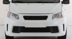 5 699 р. Передний бампер GTC 2 Лада Гранта 1 2191 лифтбэк дорестайлинг  (2011-2013) (Неокрашенный)  с доставкой в г. Белгород. Увеличить фотографию 5