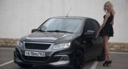 9 849 р. Передний бампер Razor Лада Гранта 1 2191 лифтбэк дорестайлинг  (2011-2013) (Неокрашенный)  с доставкой в г. Белгород. Увеличить фотографию 8