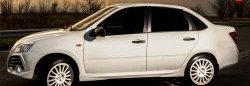 3 099 р. Пороги накладки Флагман Datsun on-DO седан дорестайлинг (2014-2019) (Неокрашенные)  с доставкой в г. Белгород. Увеличить фотографию 4