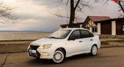3 099 р. Пороги накладки Флагман Datsun on-DO седан дорестайлинг (2014-2019) (Неокрашенные)  с доставкой в г. Белгород. Увеличить фотографию 6