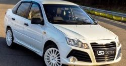 3 099 р. Пороги накладки Флагман Datsun on-DO седан дорестайлинг (2014-2019) (Неокрашенные)  с доставкой в г. Белгород. Увеличить фотографию 13
