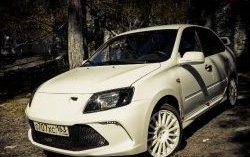 3 099 р. Пороги накладки Флагман Datsun on-DO седан дорестайлинг (2014-2019) (Неокрашенные)  с доставкой в г. Белгород. Увеличить фотографию 10