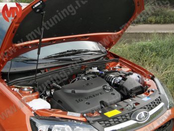 Упор капота MV-Tuning (одинарный; без кронштейна) ВИС 2349 фургон, рестайлинг (2018-2025)
