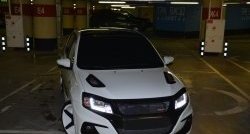 11 499 р. Пластиковый капот DTM Лада Гранта 1 2191 лифтбэк дорестайлинг  (2011-2013) (Неокрашенный)  с доставкой в г. Белгород. Увеличить фотографию 2
